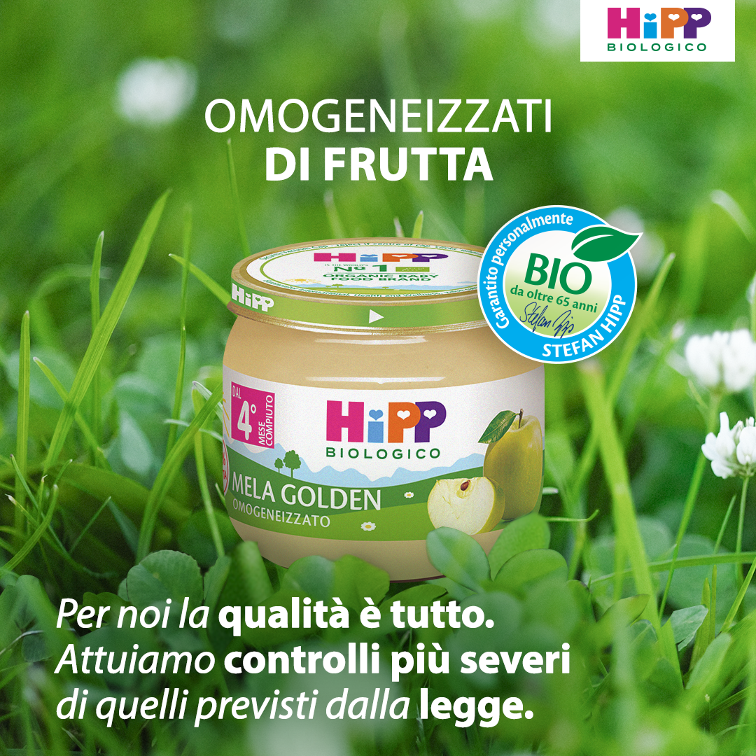 HiPP Biologico Facebook ad: Da oltre 65 anni scegliamo la migliore qualità…