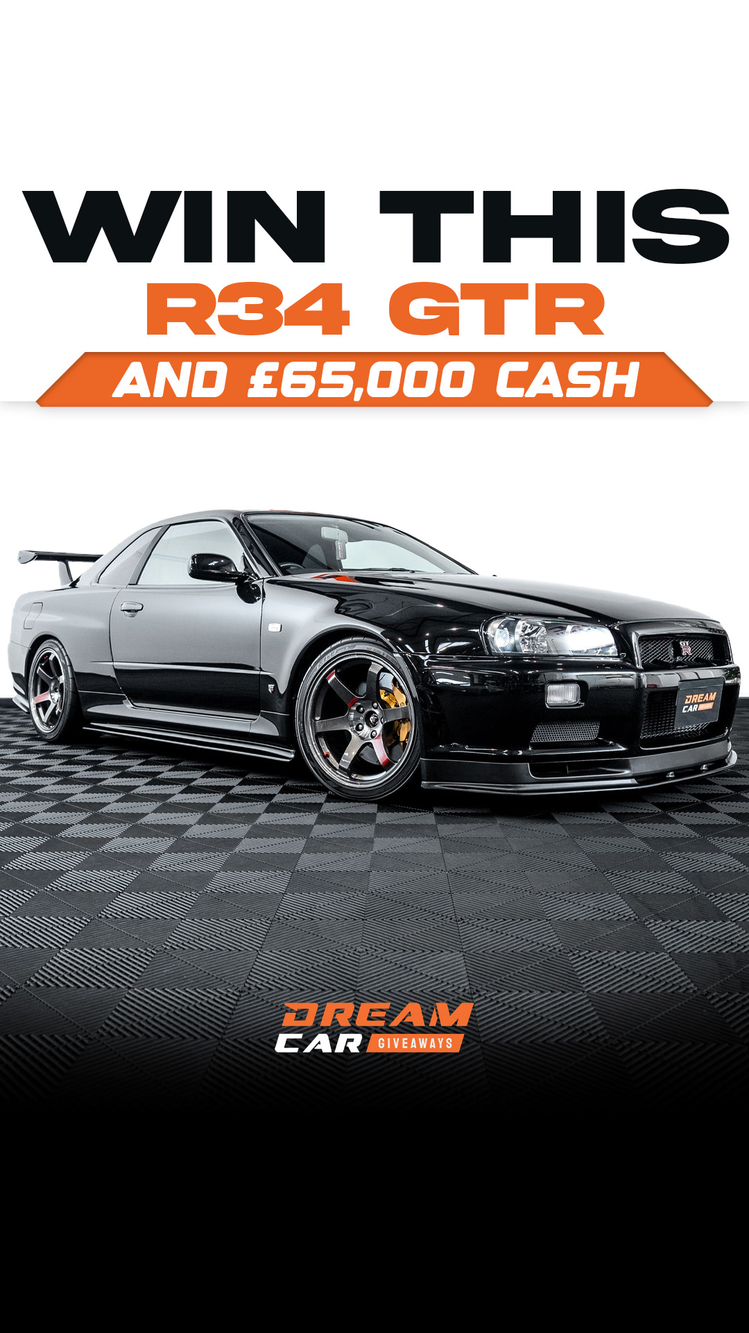Dream Car Giveaways Facebook ad
