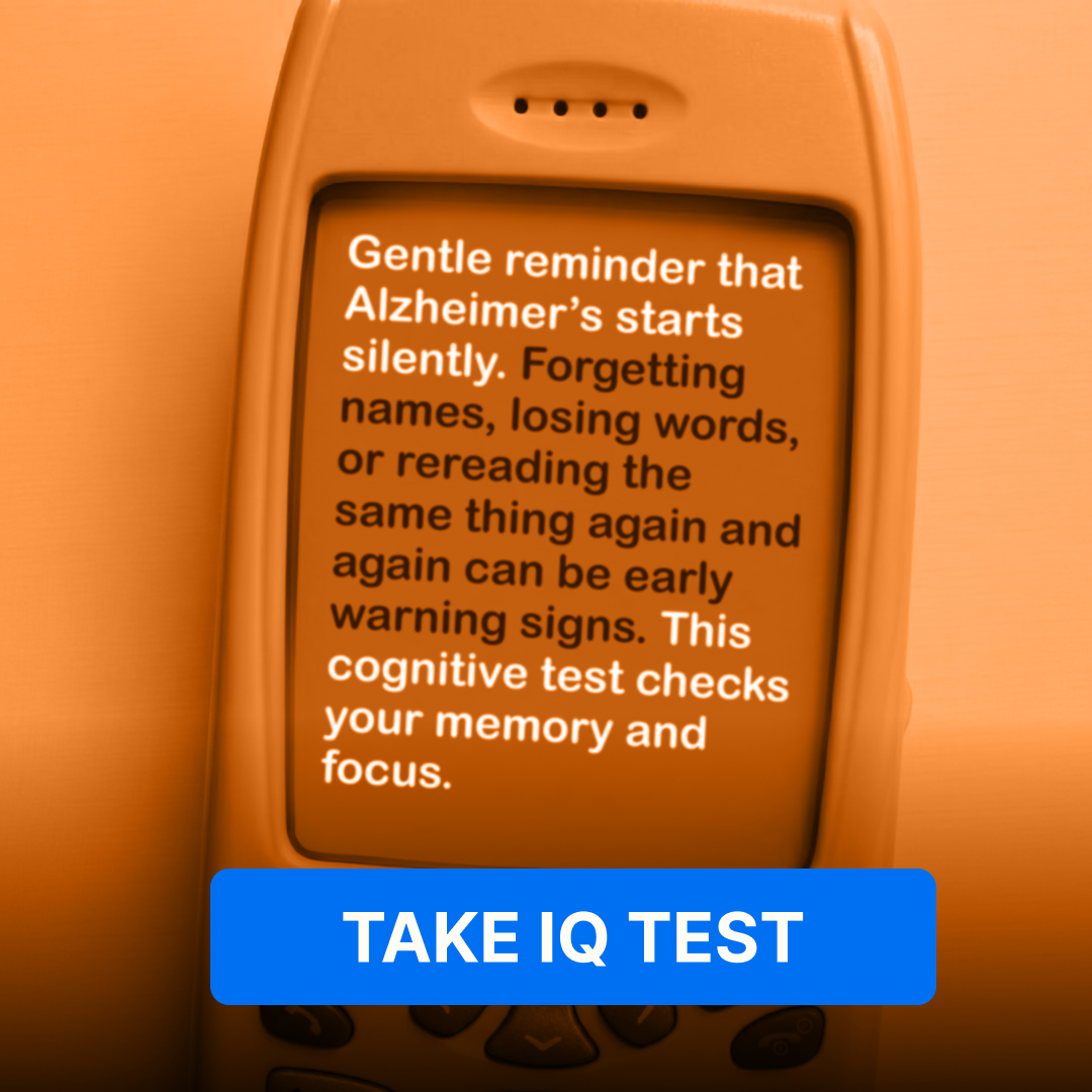 My IQ Facebook ad