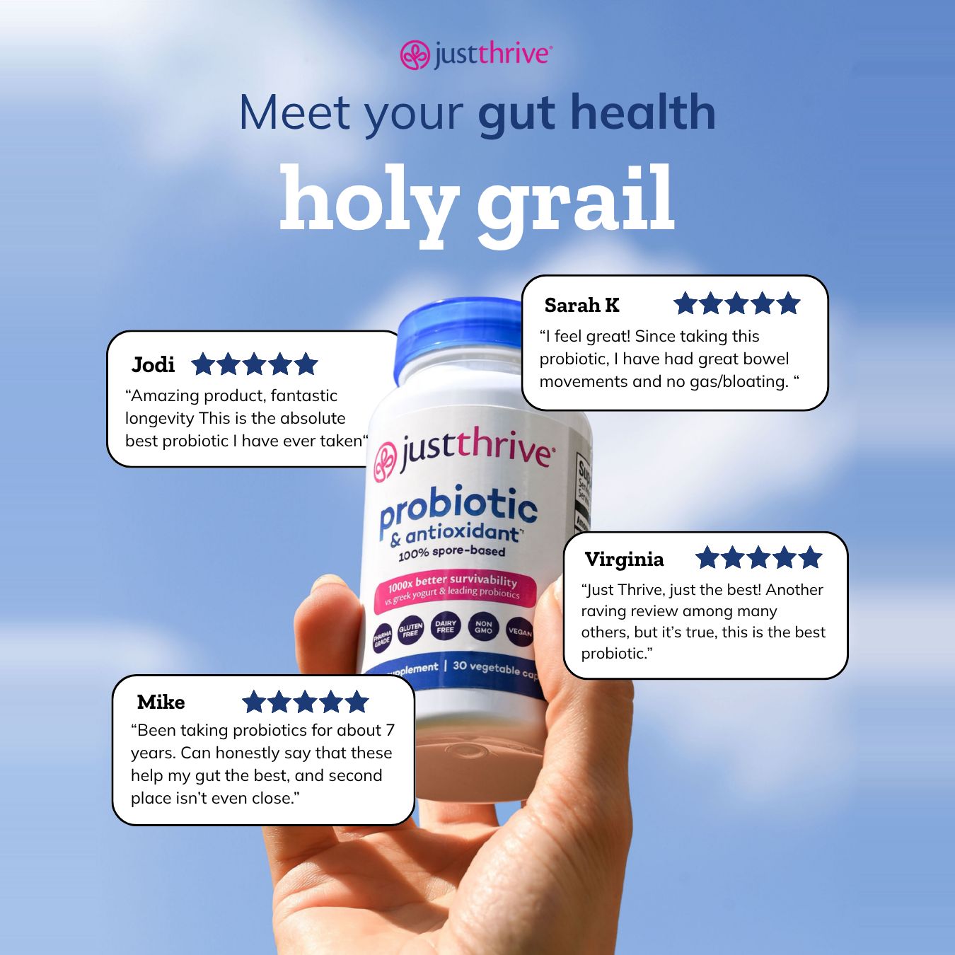 Just Thrive Facebook ad