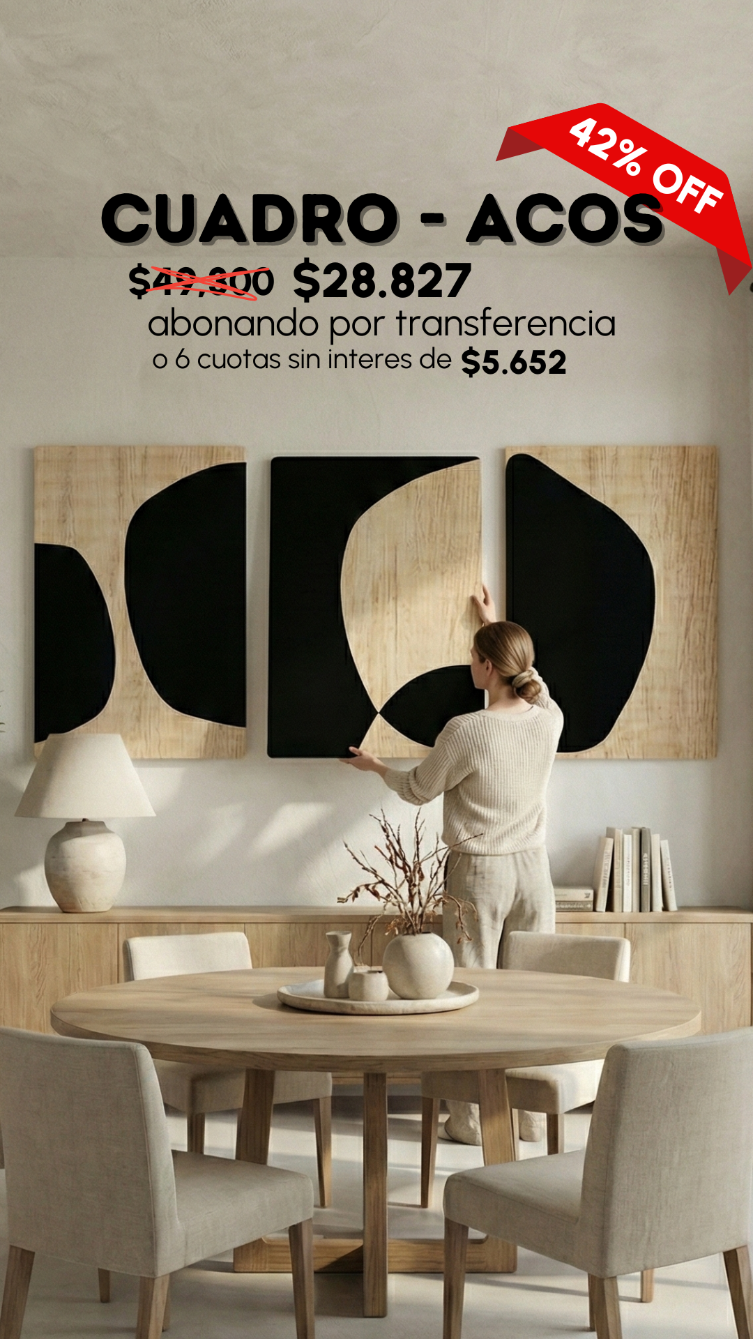 WallArt Facebook ad