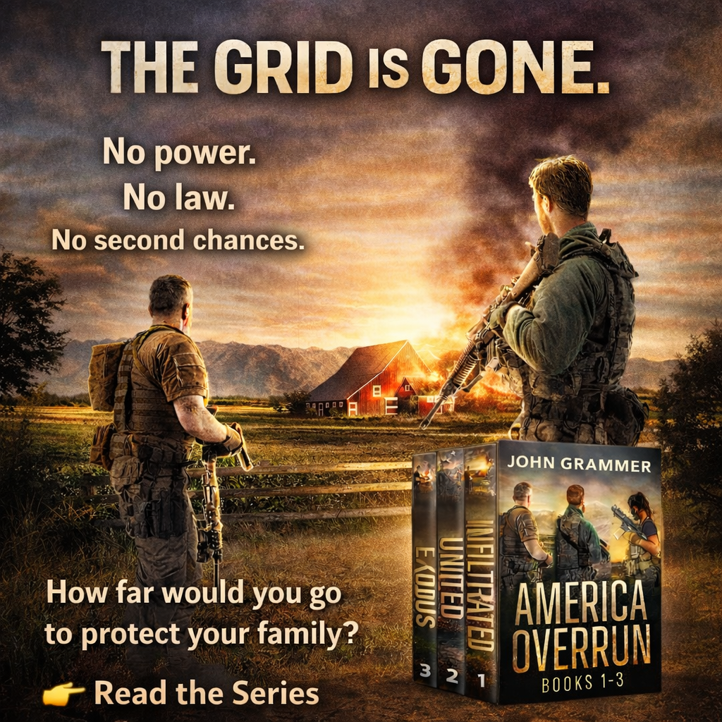 John Grammer Writer Facebook ad: Books 1-3 Available Now