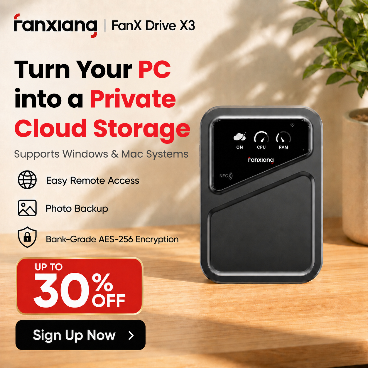 Fanxcloudglobal Facebook ad