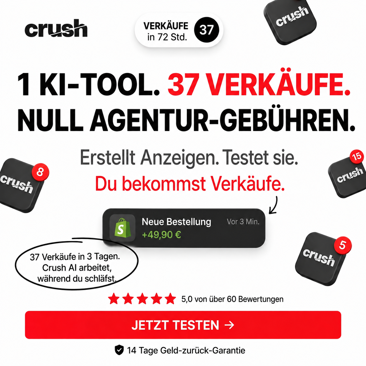 trycrush.ai Facebook ad