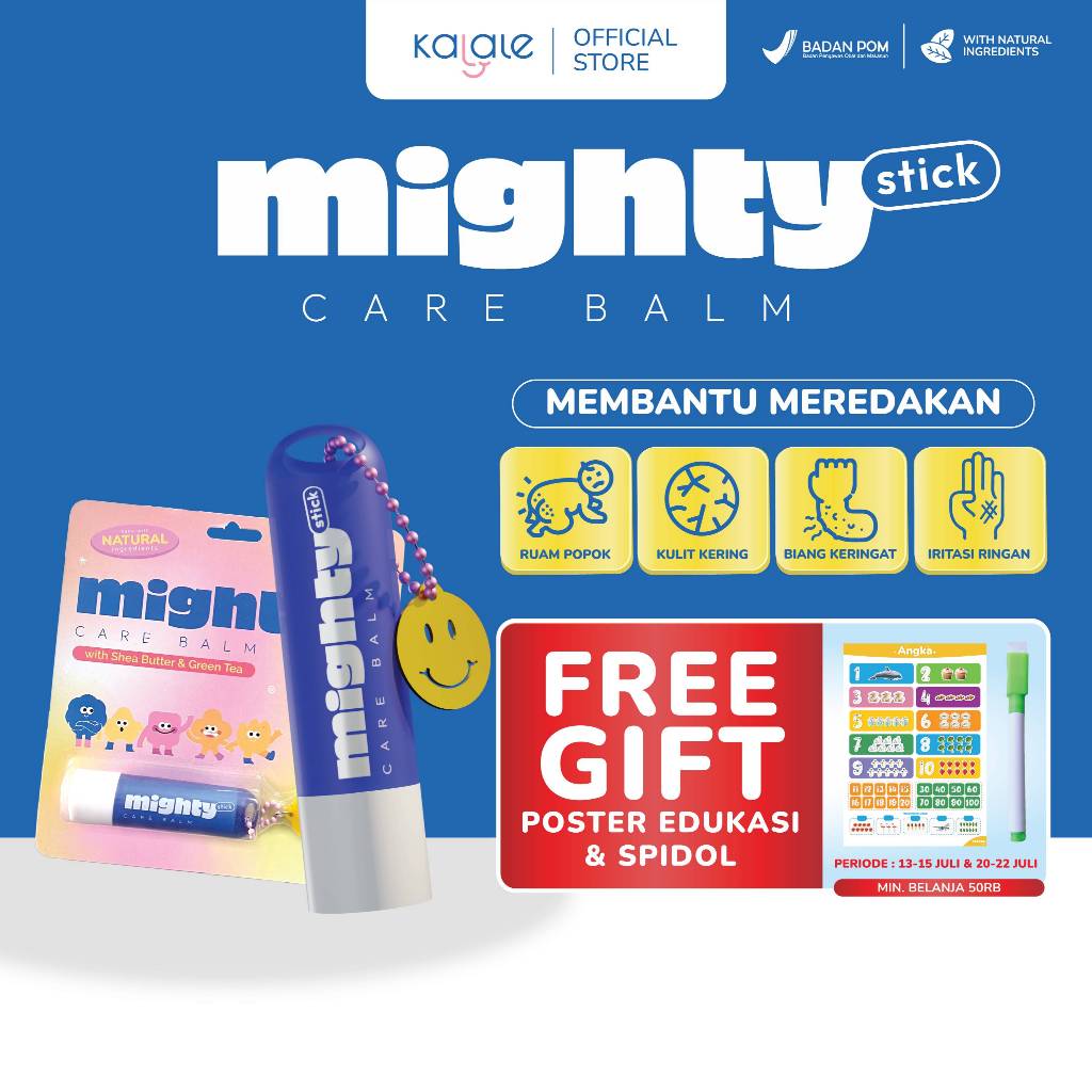 Kalale Facebook ad: Karena kulit kecil butuh perhatian besar