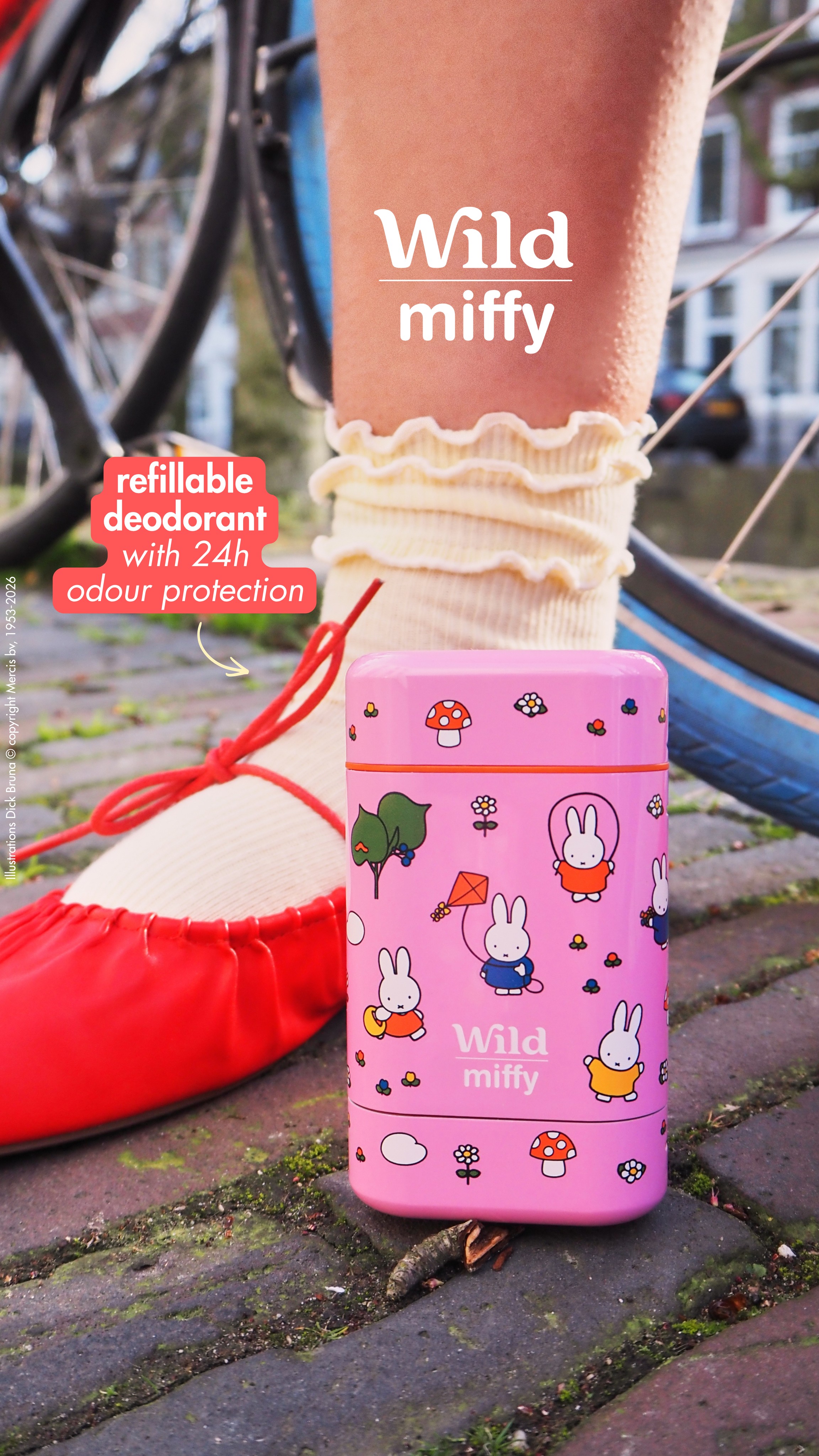 Wild Facebook ad: Your morning routine just got 100% cuter with Miffy & Wild