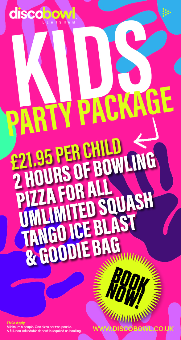 Discobowl Lewisham Facebook ad from Feb 19, 2026