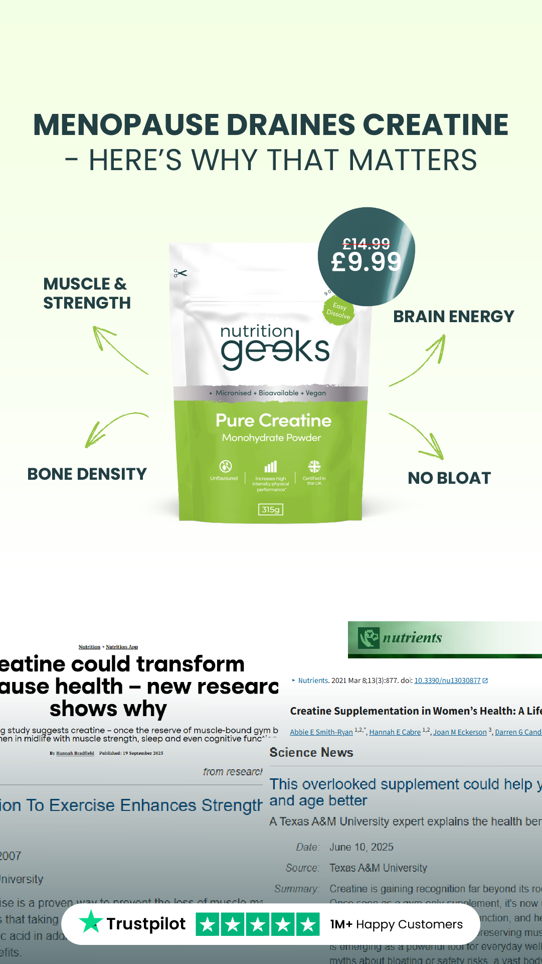 Nutrition Geeks Facebook ad