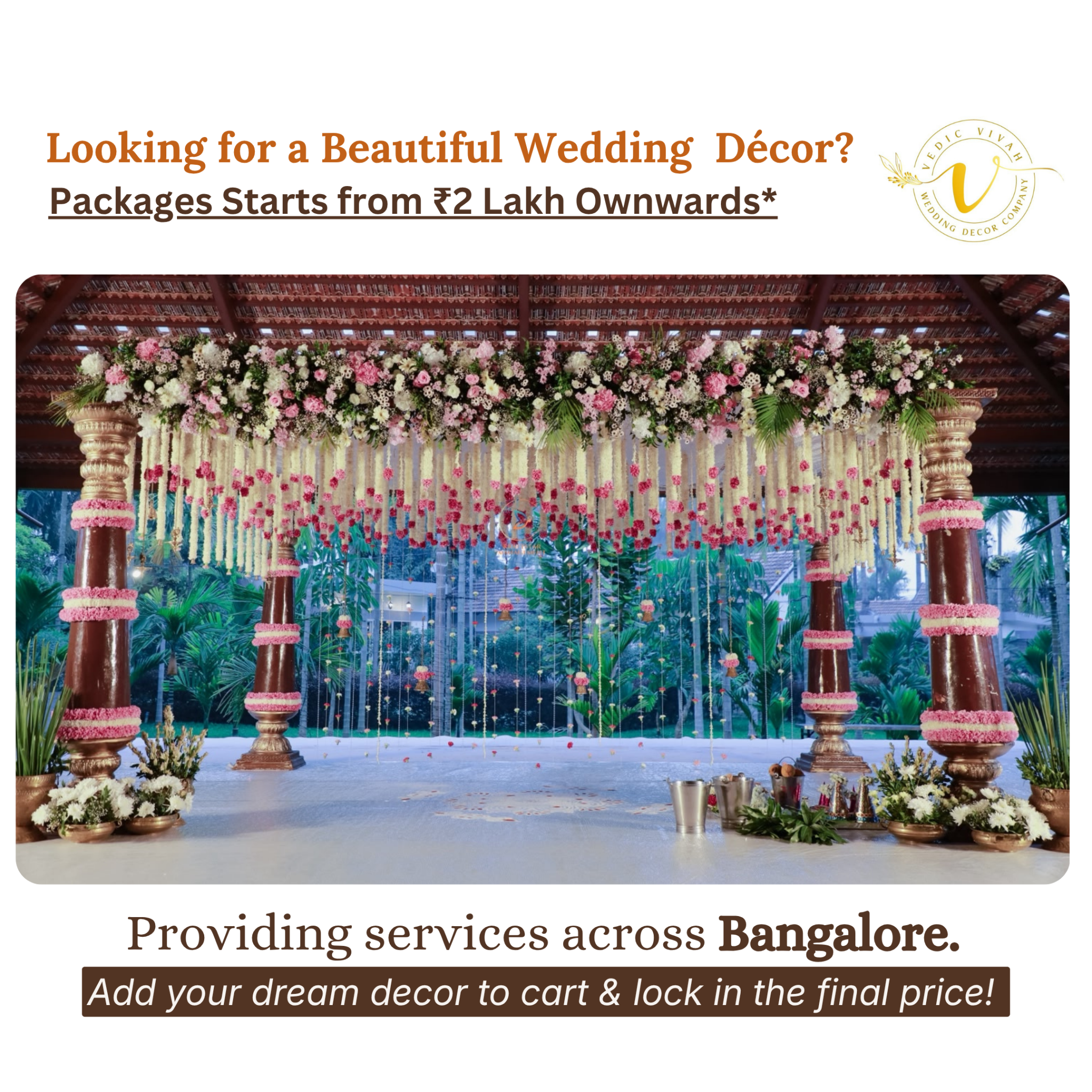 Vedic Vivah Facebook ad: Transform Your Wedding Into a Divine Celebration