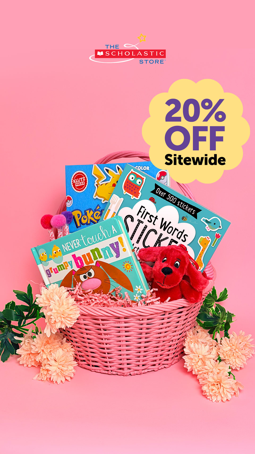 Scholastic Facebook ad