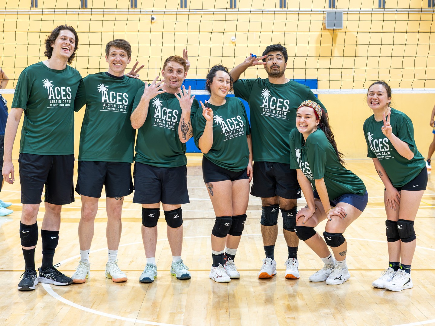 ACES - Austin Crew of Everything Social Facebook ad: SPRING II INDOOR VOLLEYBALL IS COMING UP!