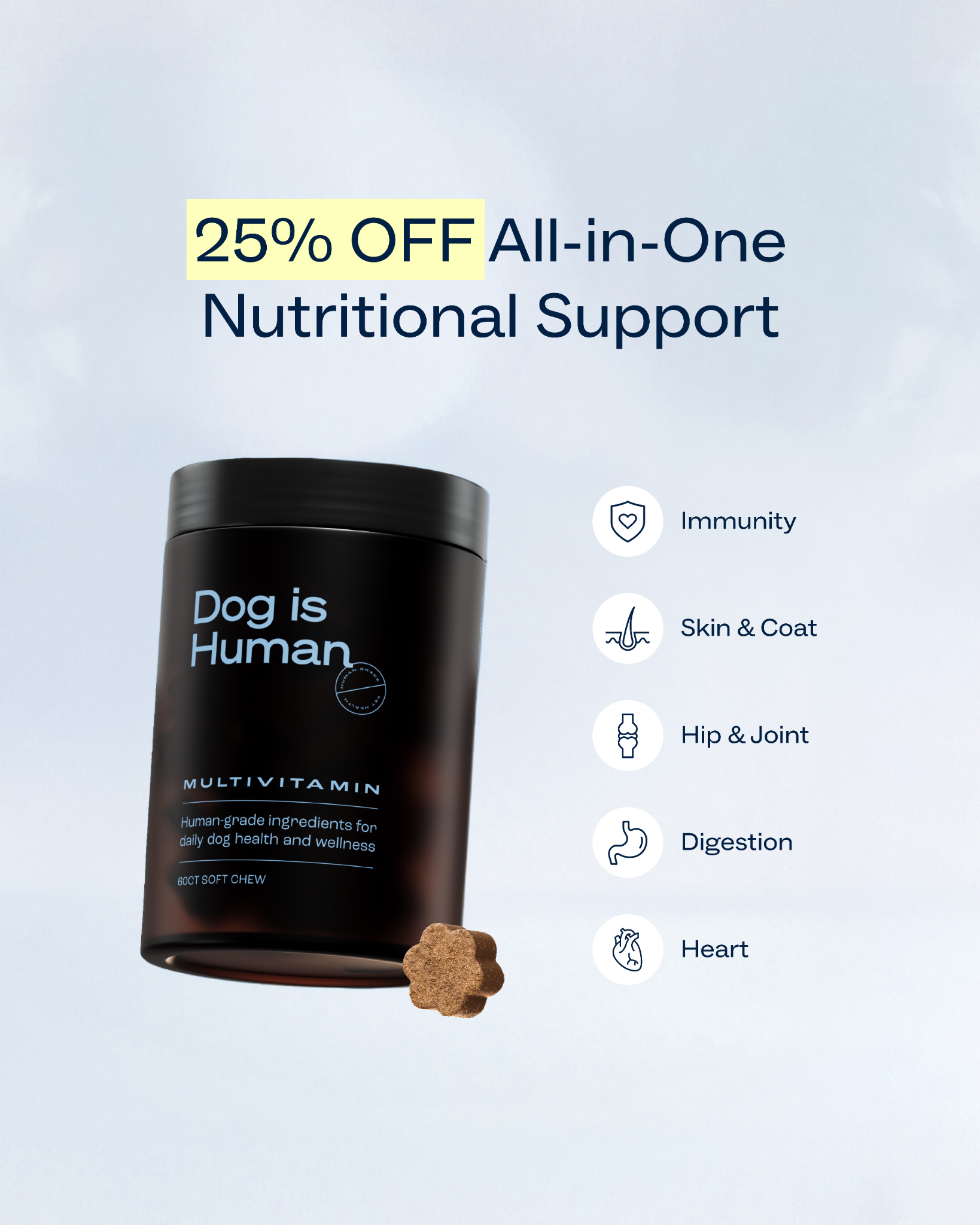 Dog is Human Facebook ad