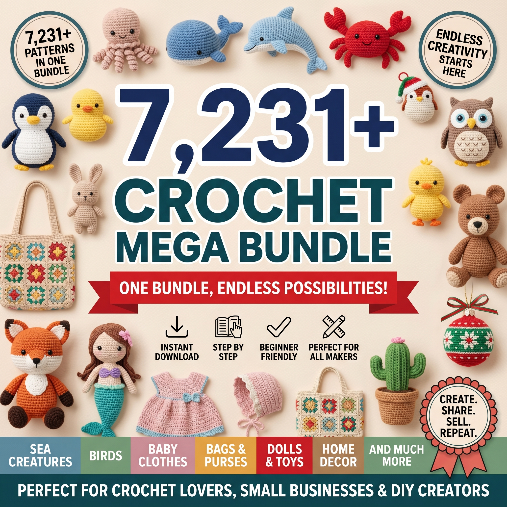 Growzen Digital Facebook ad: Level up your crochet expertise & Skills with…