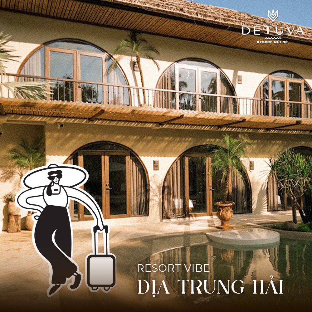 De' Tuva Resort Mũi Né Facebook ad: Nghe nói đầu năm mà đón được nắng…