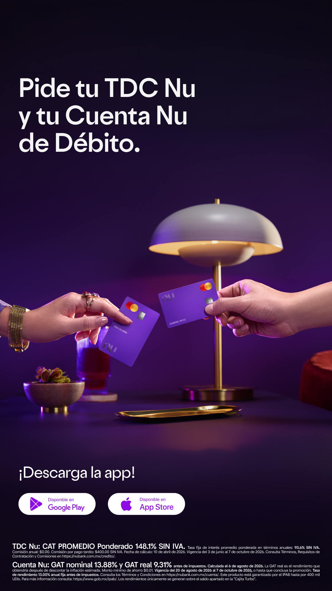 Nu México Facebook ad