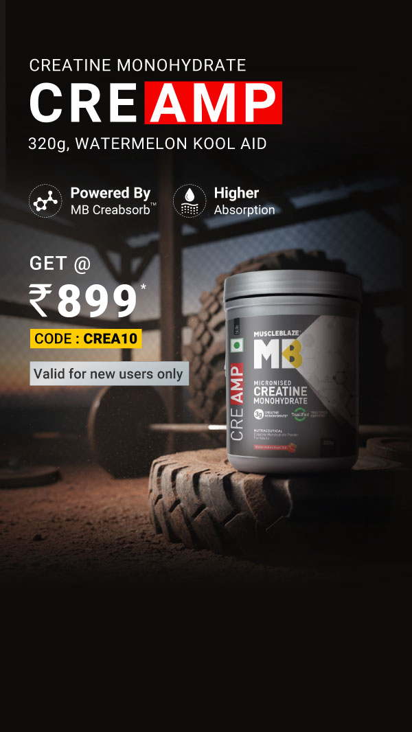 MuscleBlaze Facebook ad