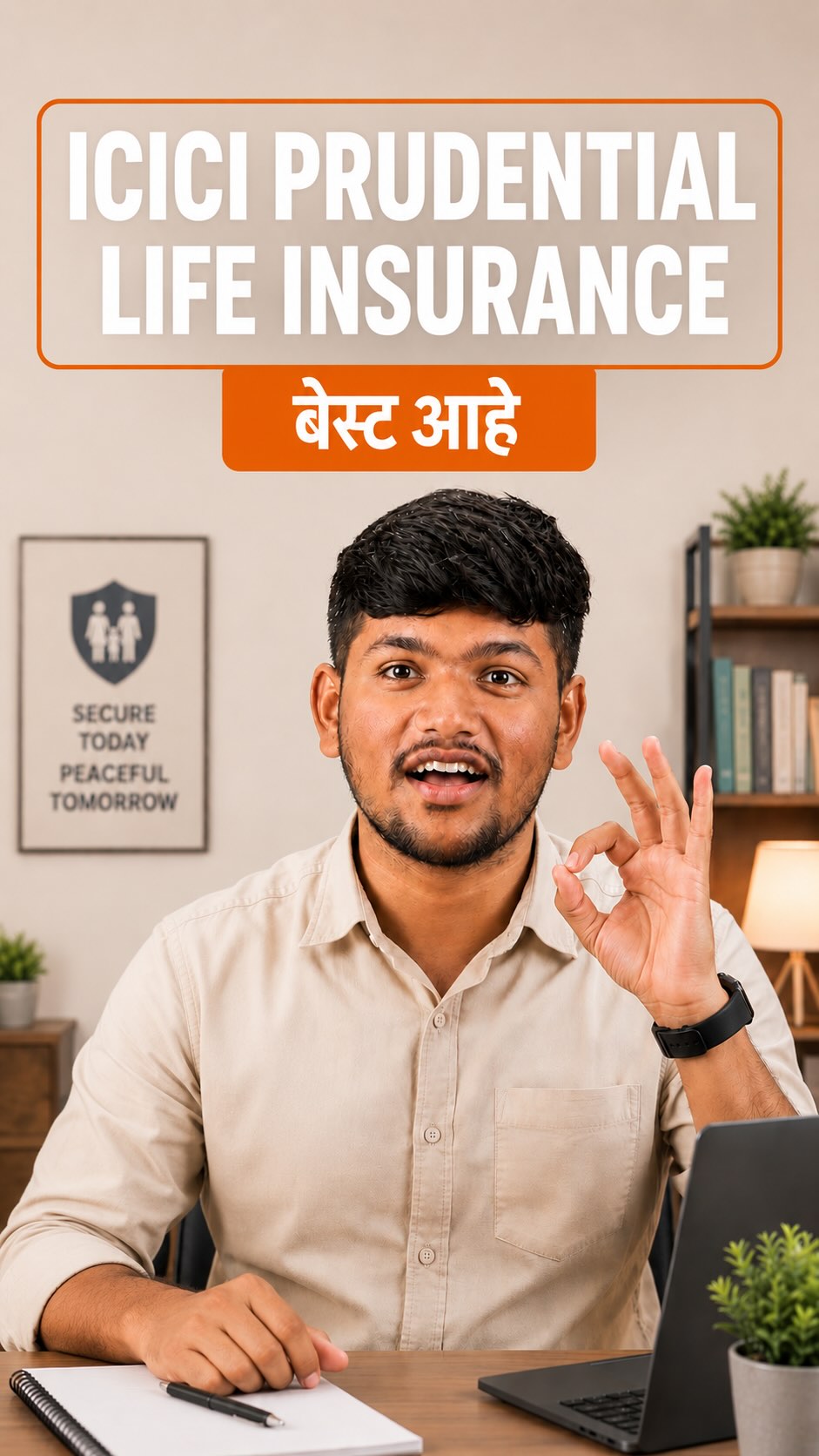 ICICI Prudential Life Insurance Facebook ad: Term Insurance घेताय?