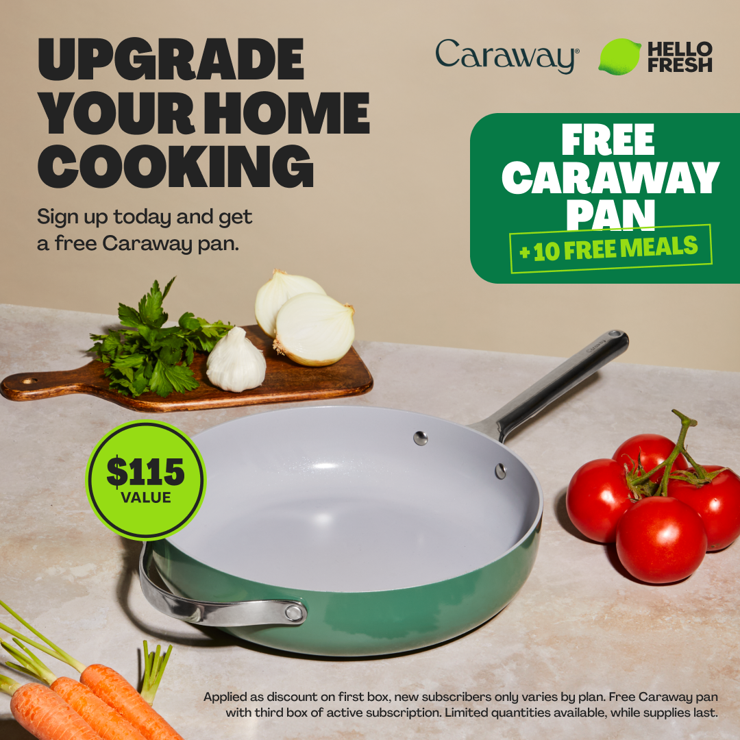 HelloFresh Facebook ad