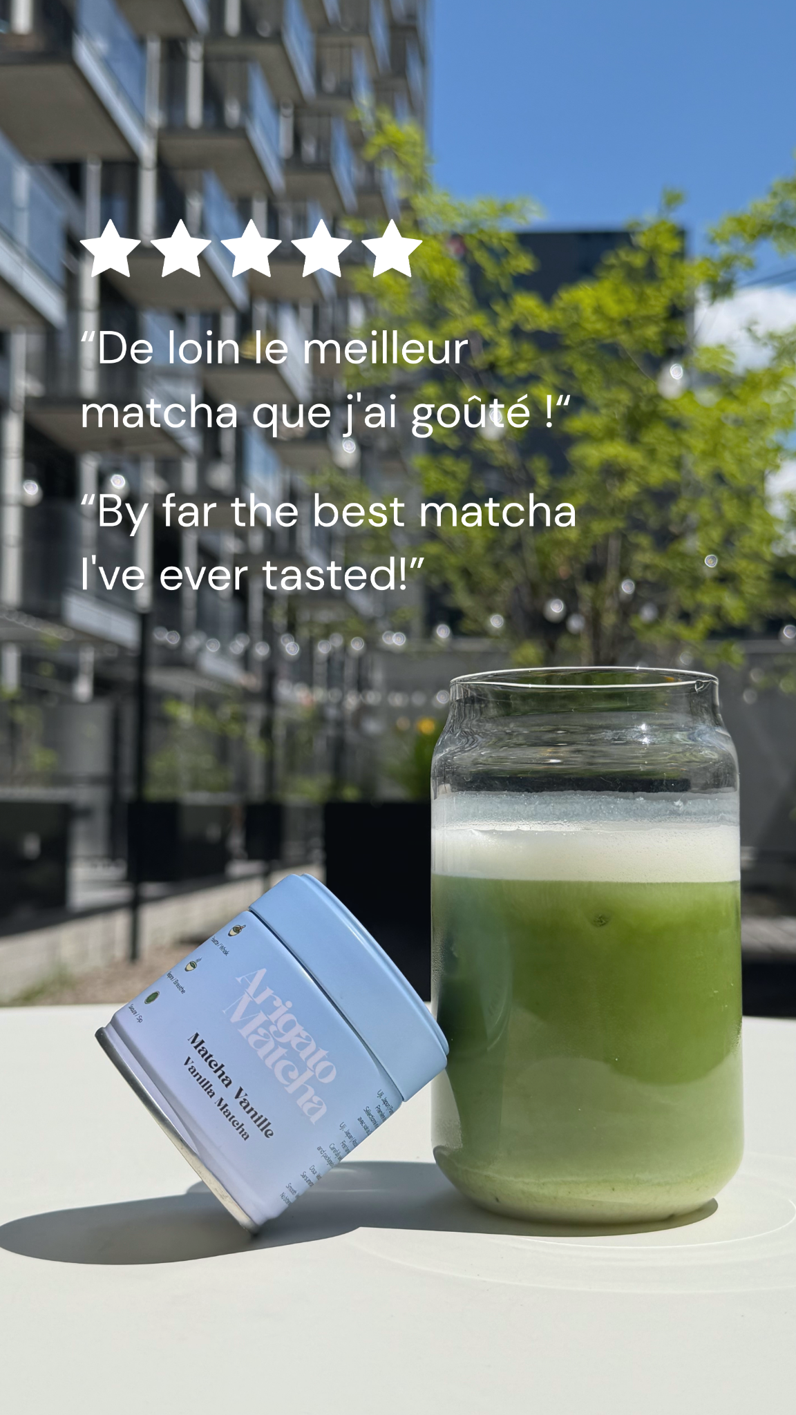 Arigato Matcha Facebook ad: Découvre ton prochain matcha préféré. Discover your next…