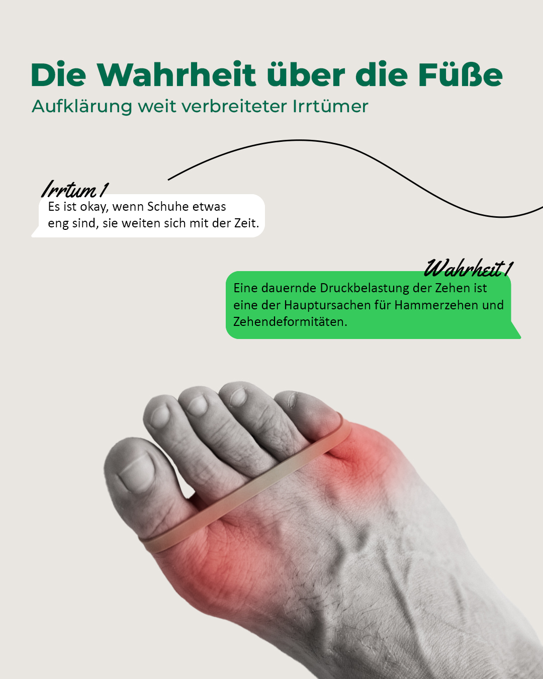 Saguaro De Facebook ad: Kennen Sie Ihre Füße wirklich?