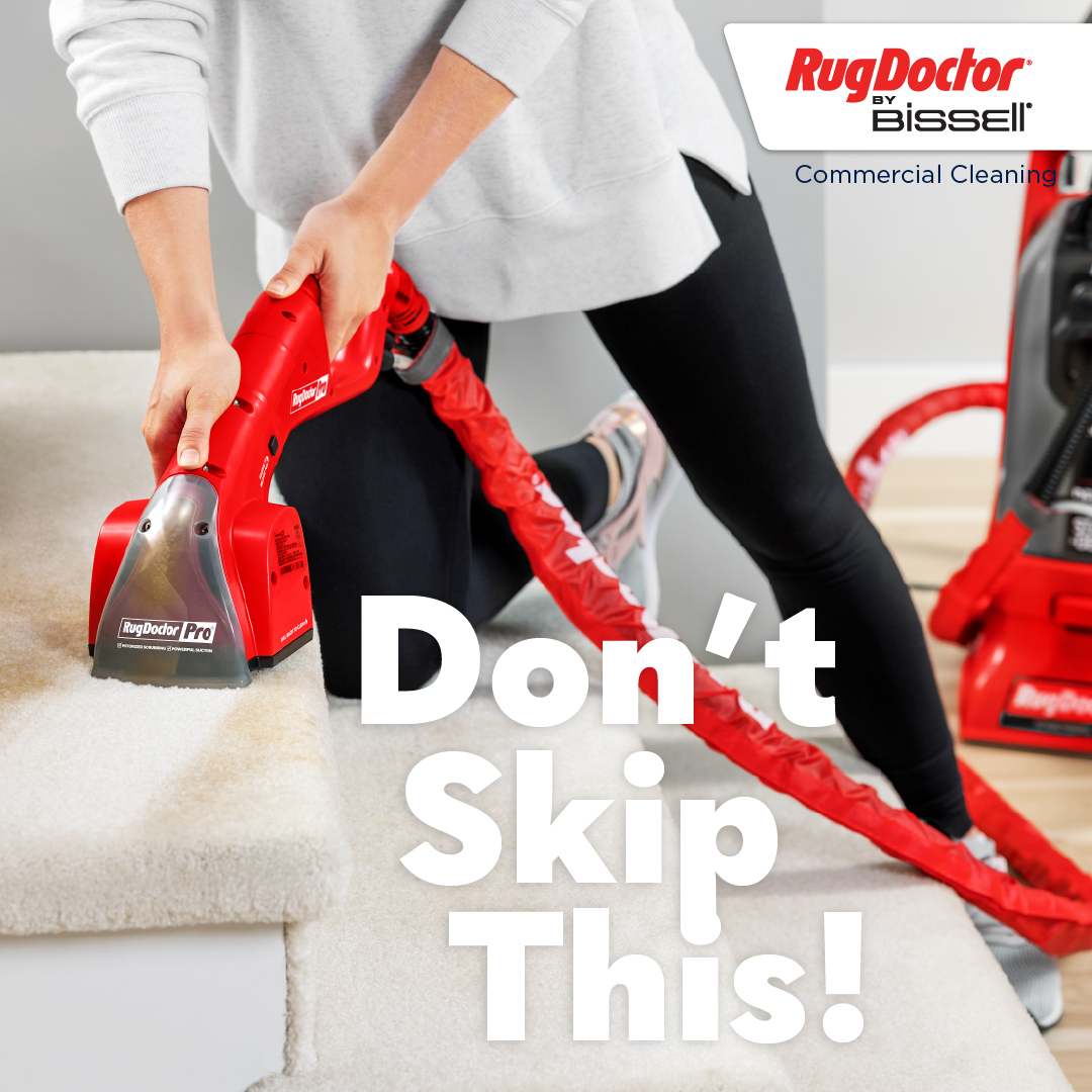 Rug Doctor Facebook ad: Add on an upholstery tool