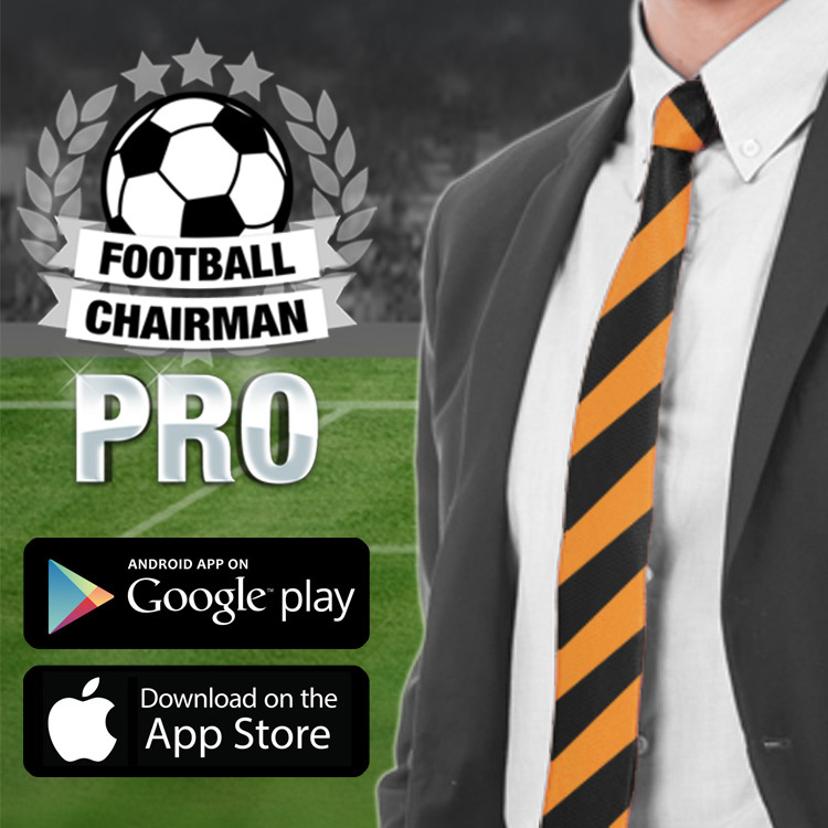 Football Chairman App Facebook ad