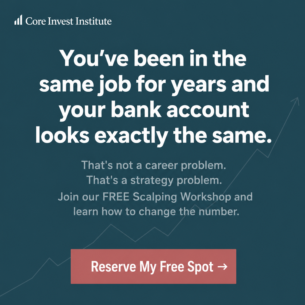 Core Invest Institute Facebook ad