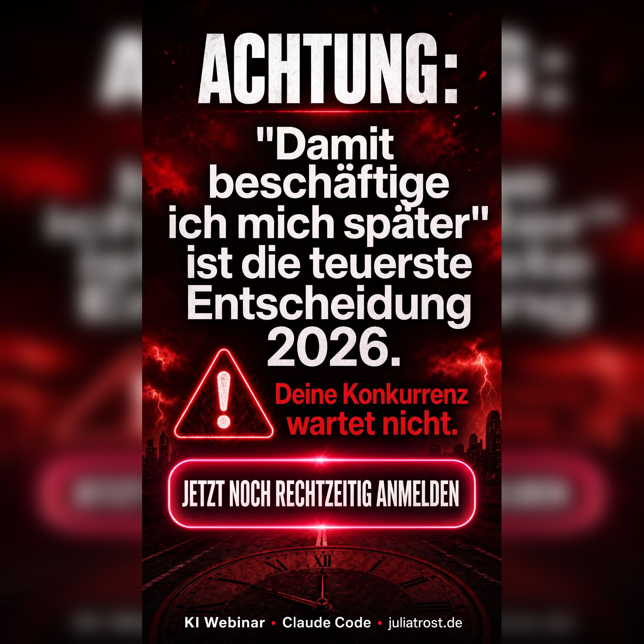 Julia Trost - Online Unternehmensaufbau Facebook ad