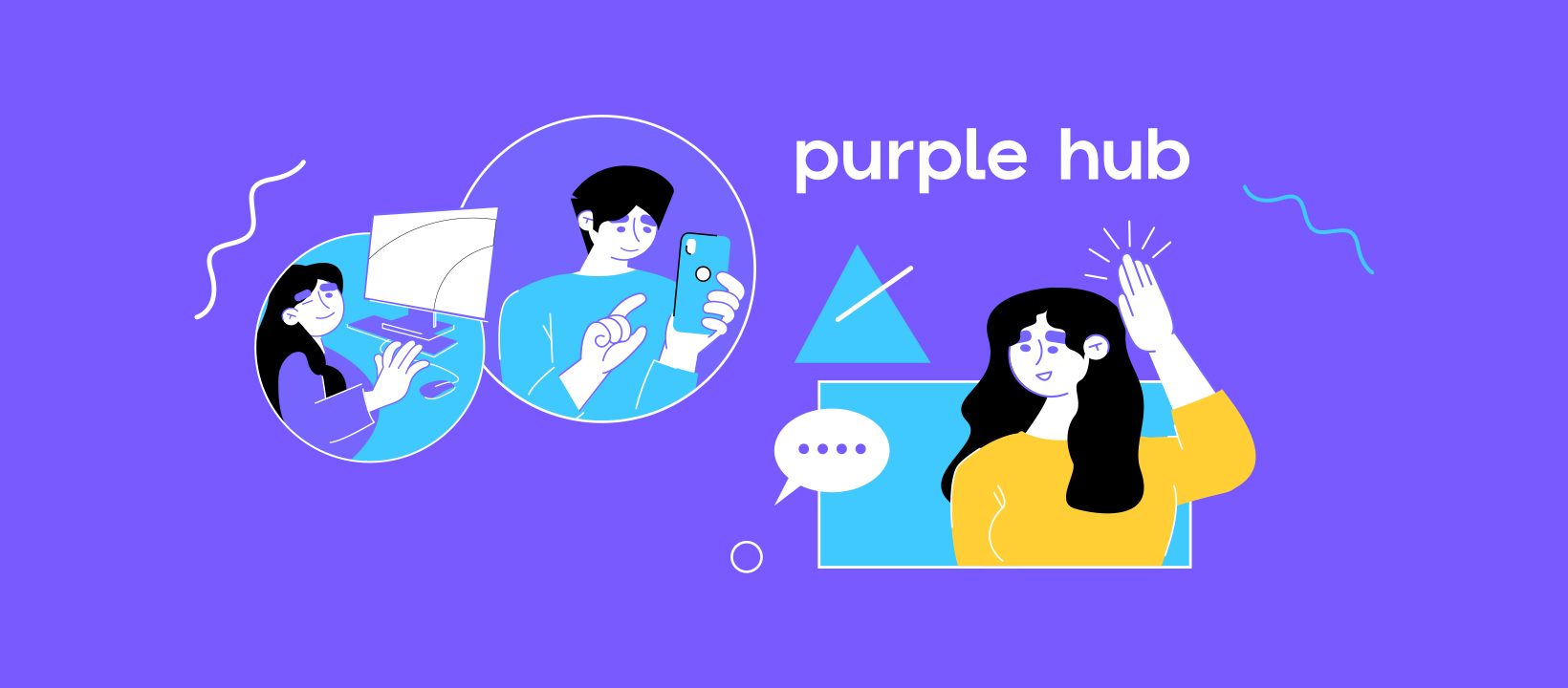 Purple Hub Inc. Facebook ad