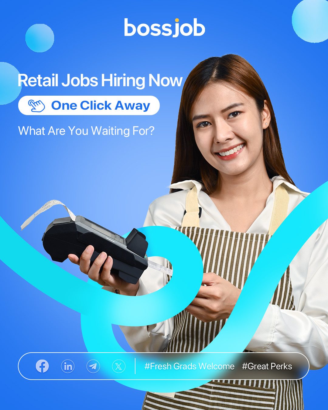 Bossjob Malaysia Facebook ad: bossjob: Chat & Job Search
