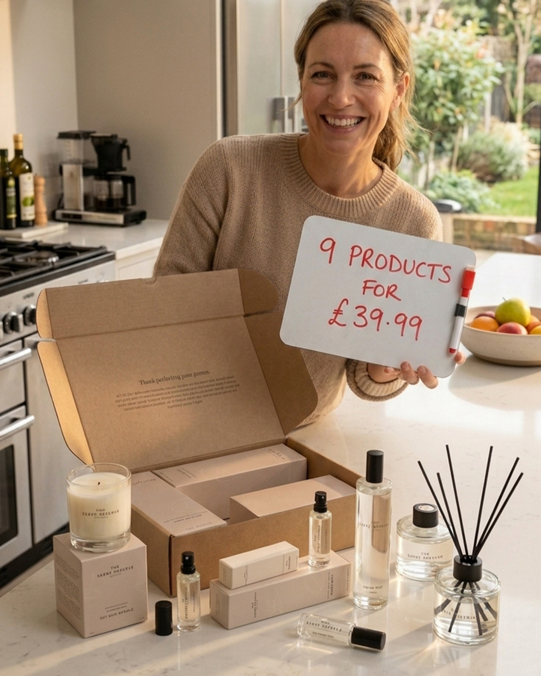 The Scent Reserve Facebook ad