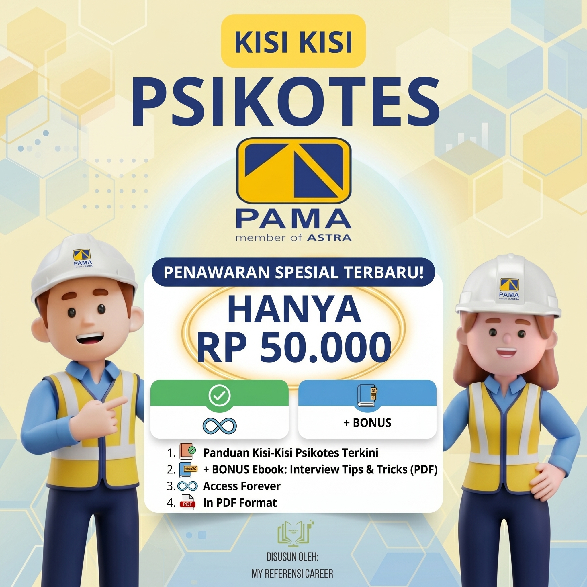 My referensi career Facebook ad: Panduan Psikotes PAMA Terbaru