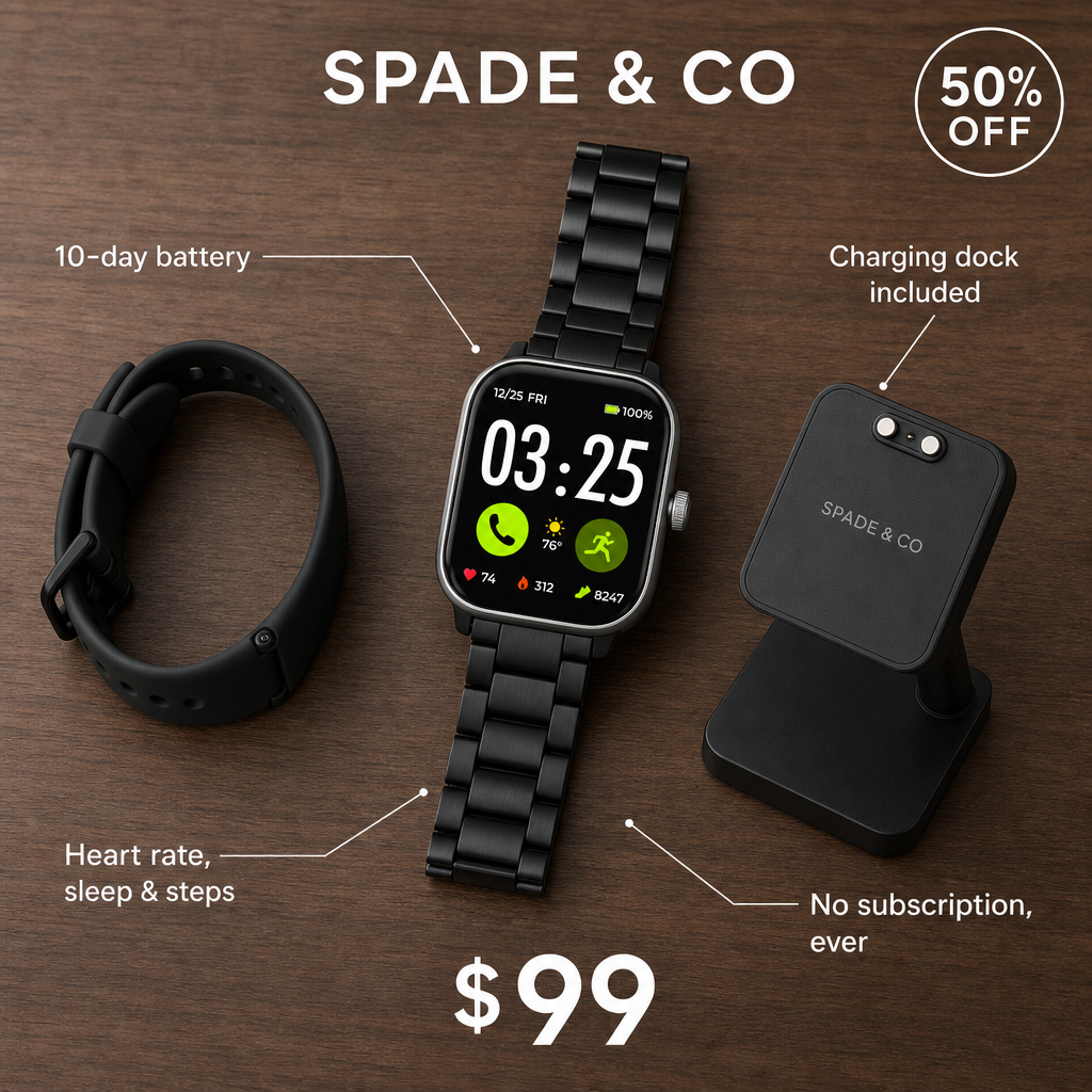 Spade & Co Facebook ad