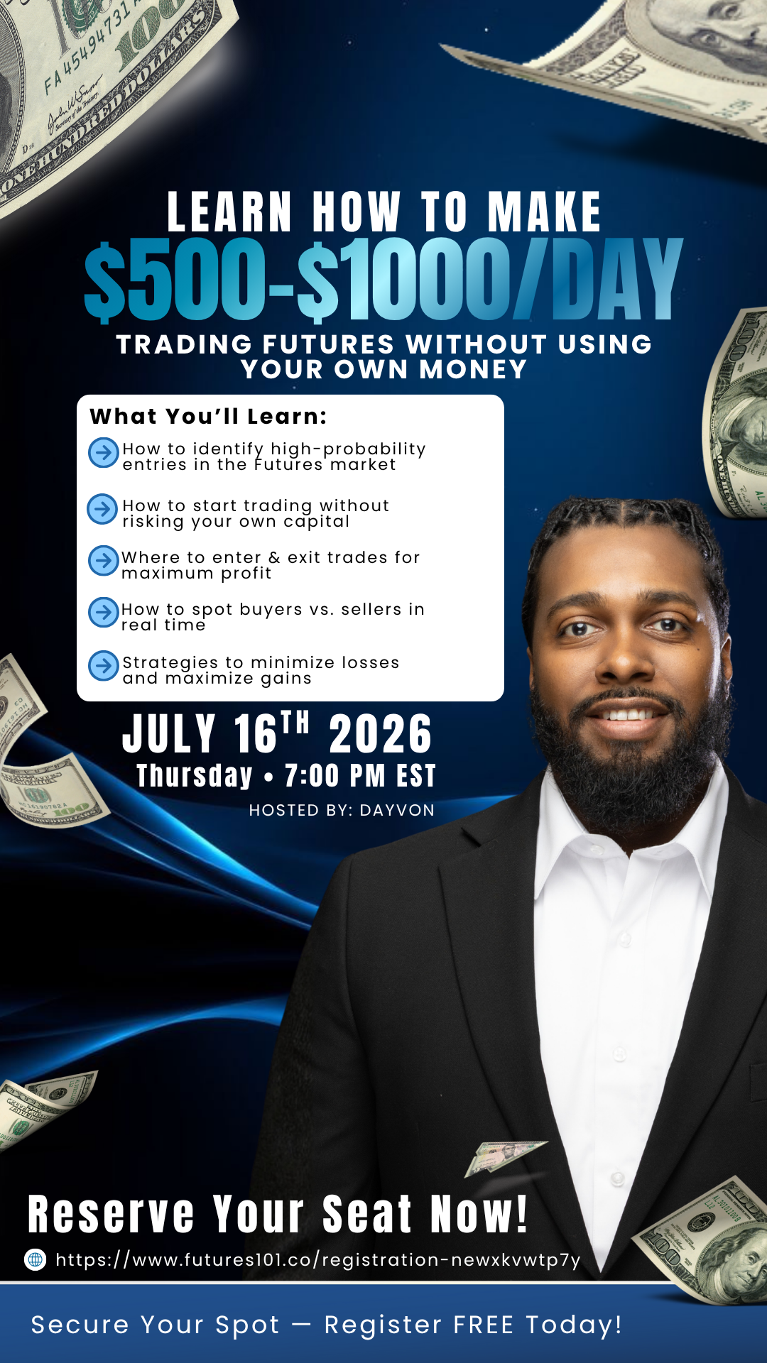 Futures 101 Facebook ad