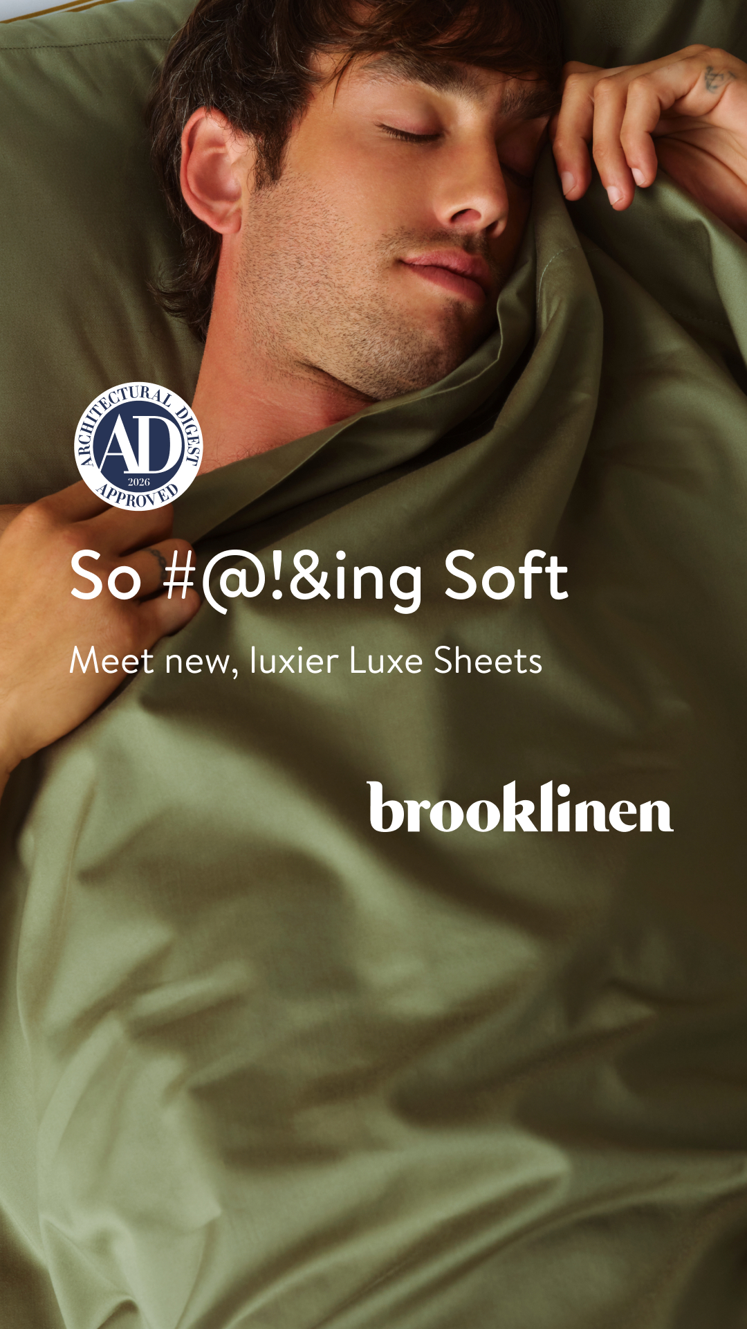 Brooklinen Facebook ad