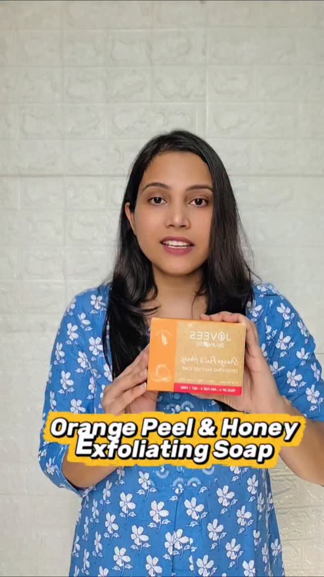 govindkajaldhiman_ Facebook ad: Orange peel + honey = perfect skin combo