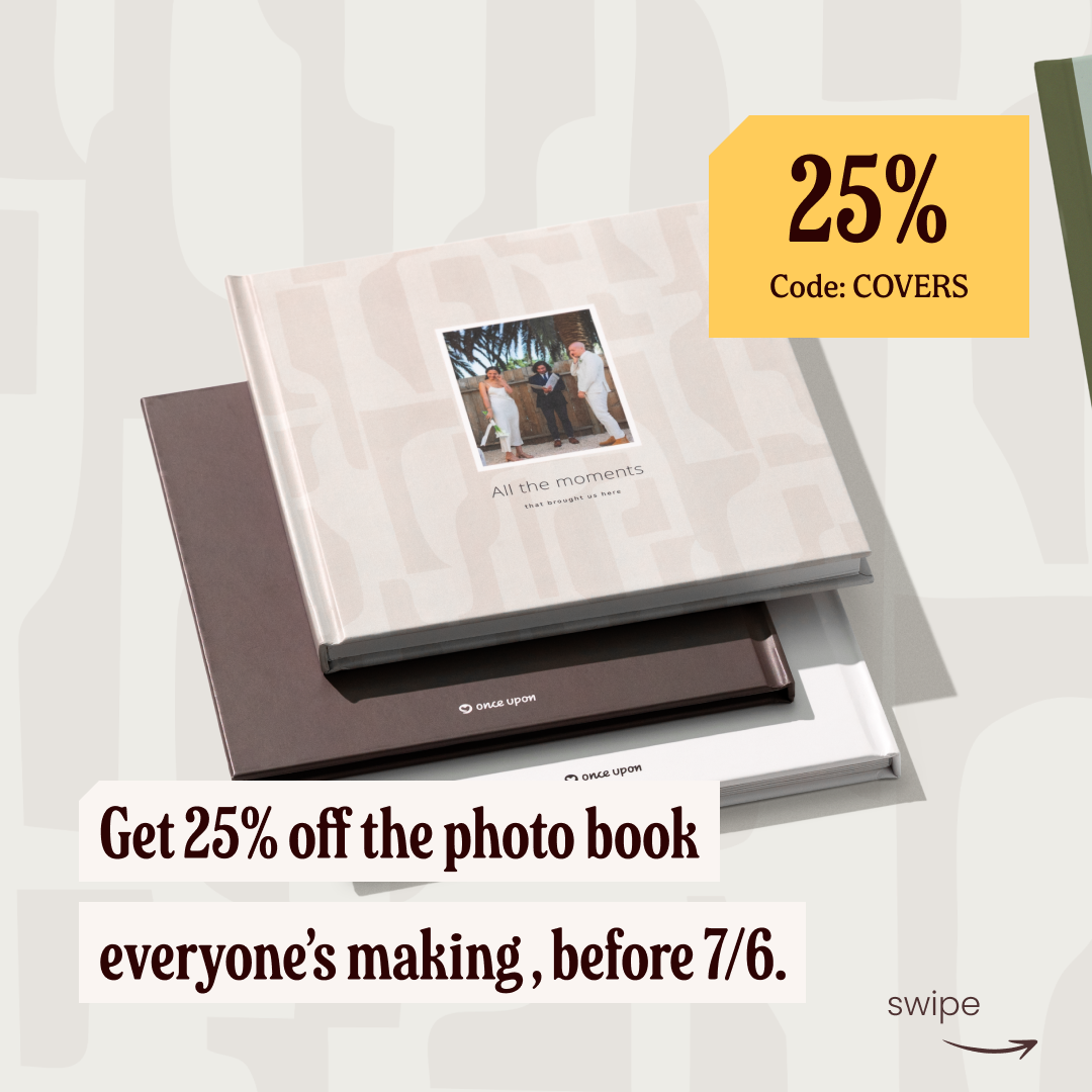Once Upon Facebook ad: Once Upon | Photo book Creator