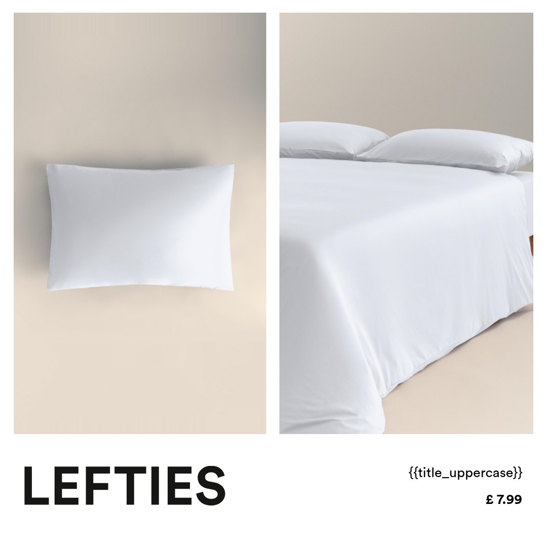 Lefties Facebook ad: LEFTIES Home: refresh your spaces with style.