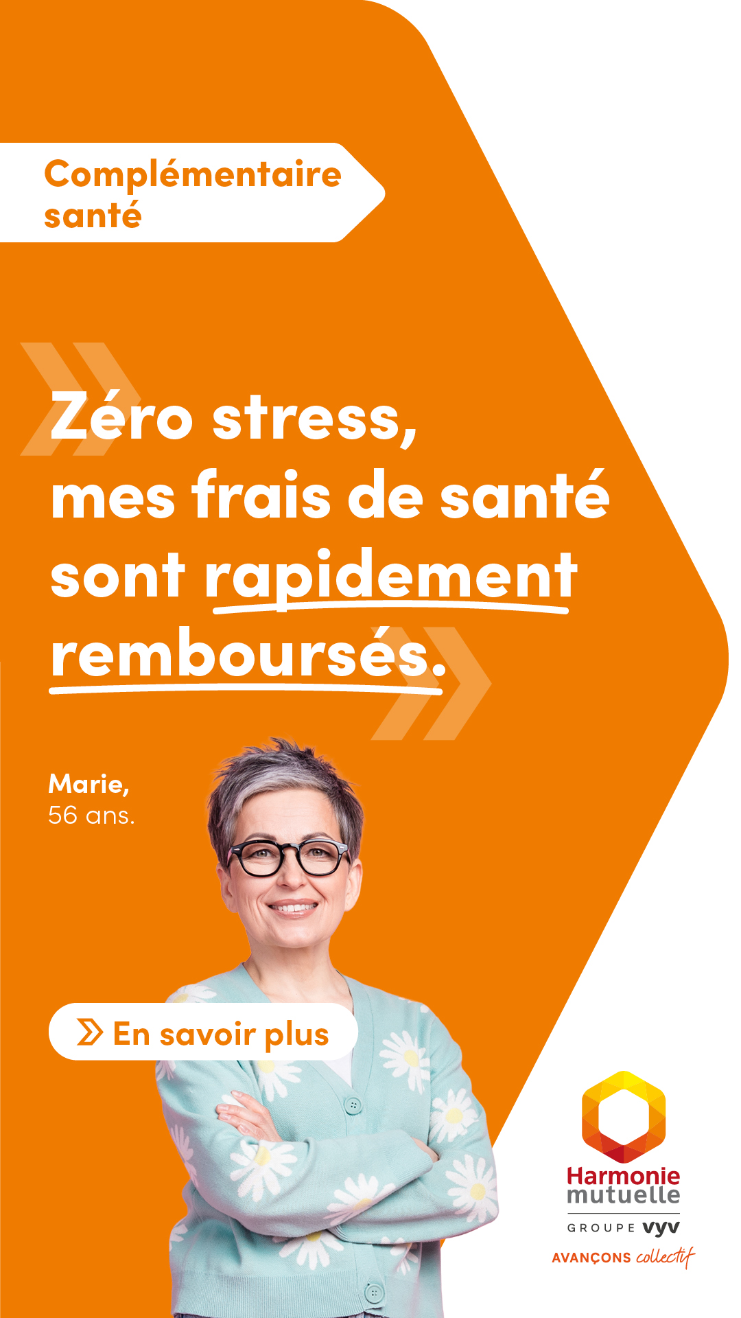 Harmonie Mutuelle Facebook ad