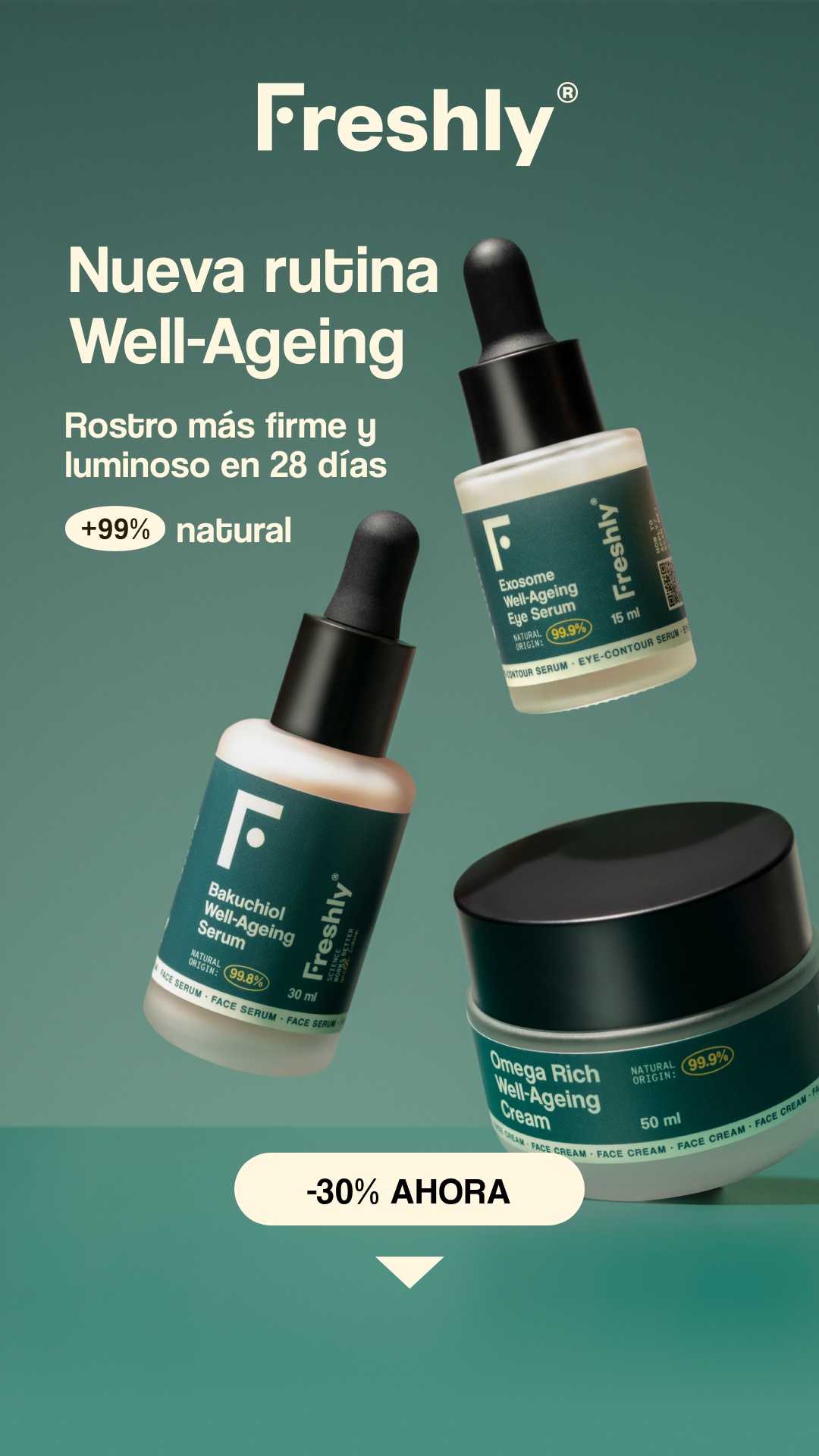 Freshly Cosmetics Facebook ad