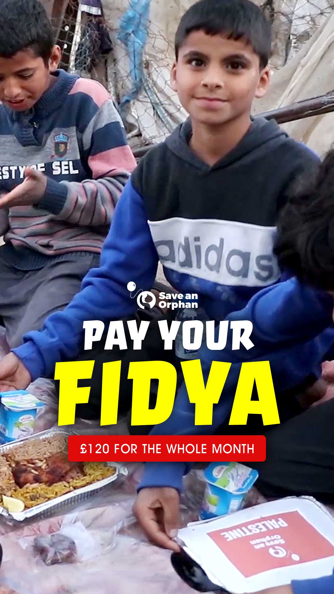 Save An Orphan Facebook ad