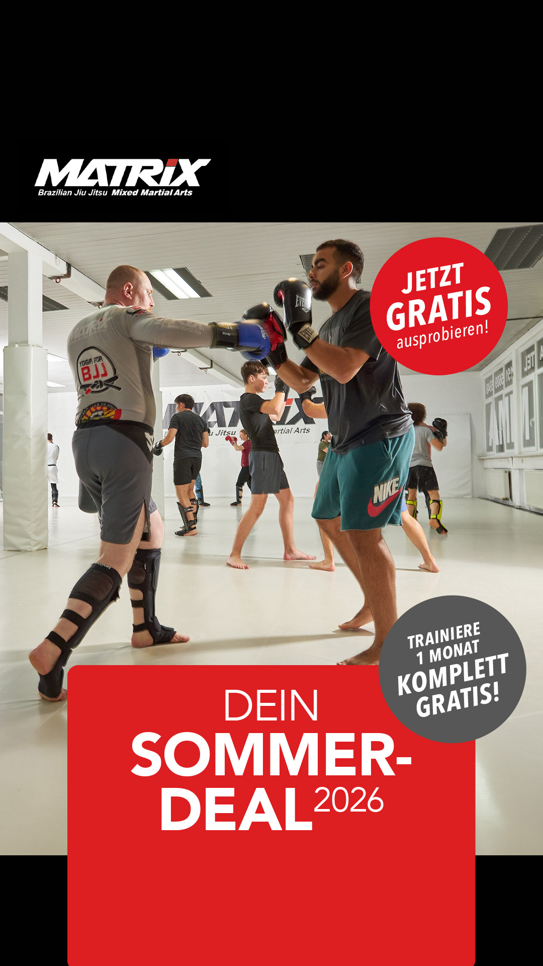 Matrix Jiu Jitsu Facebook ad