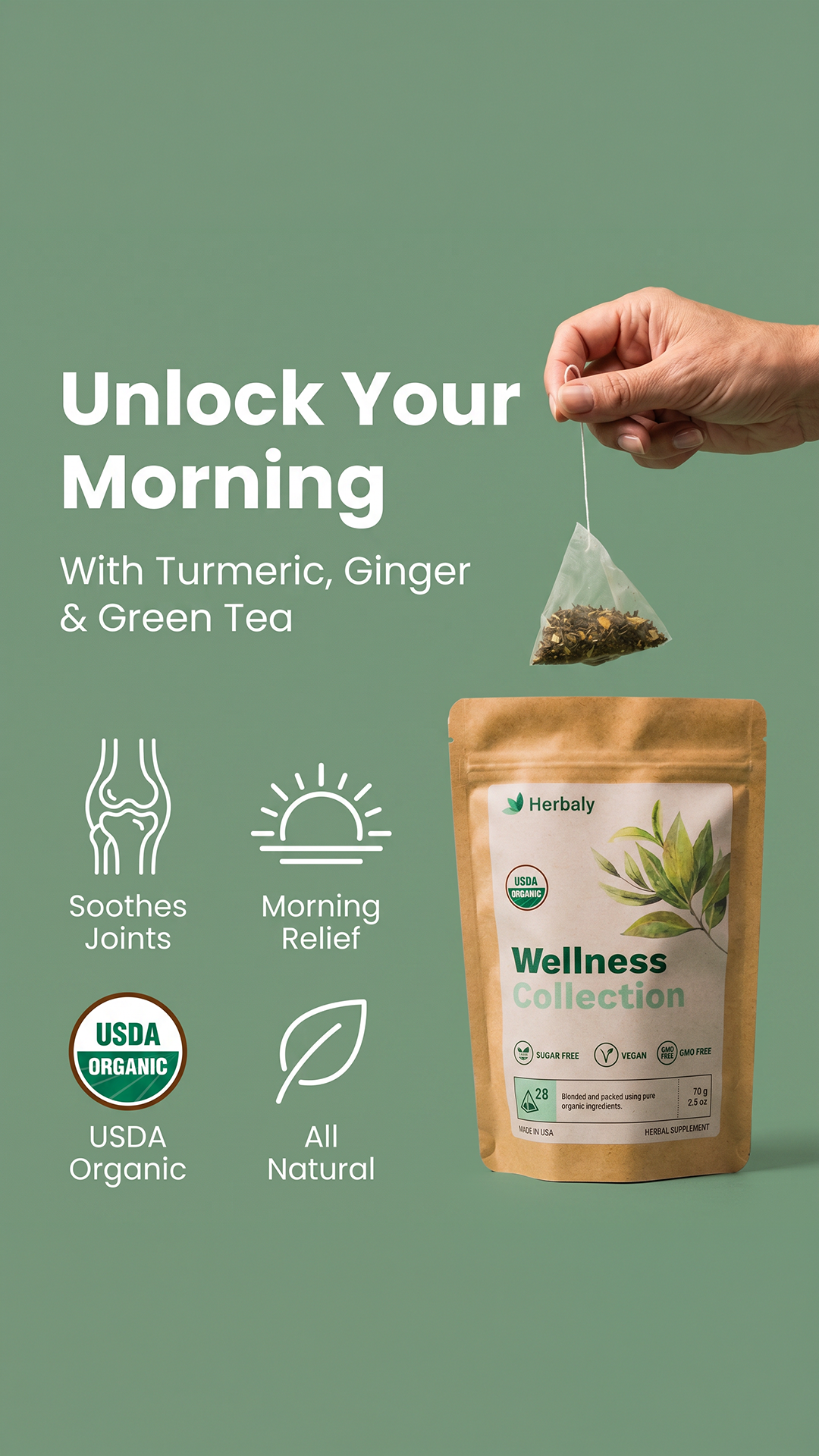 Herbaly Facebook ad