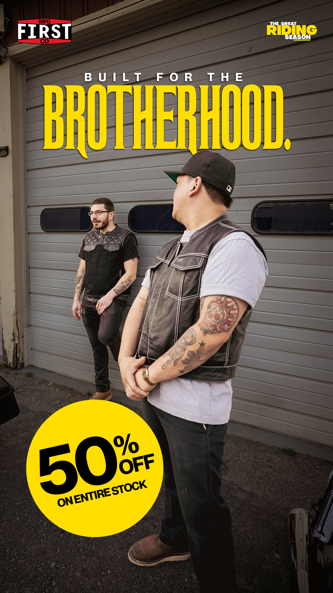 First Manufacturing Co. Facebook ad from Jul 7, 2026