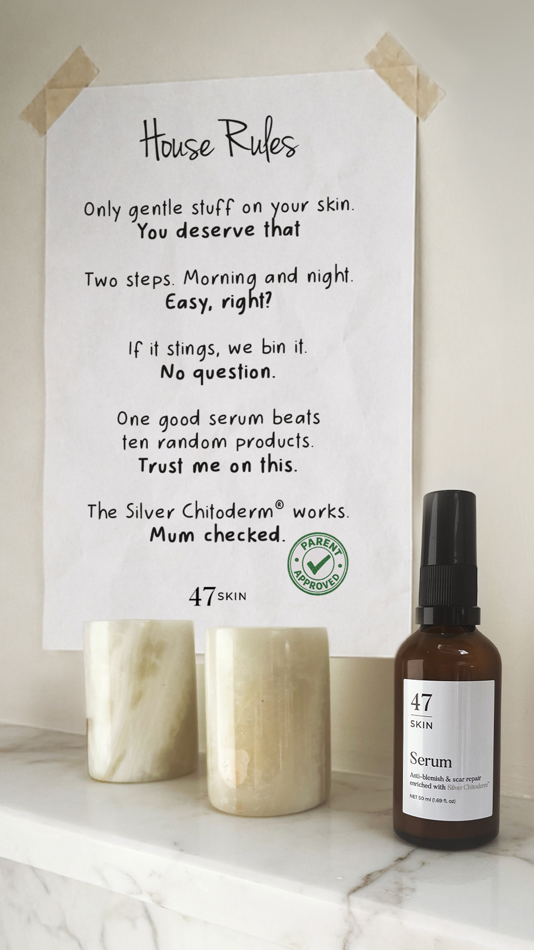 47Skin Facebook ad