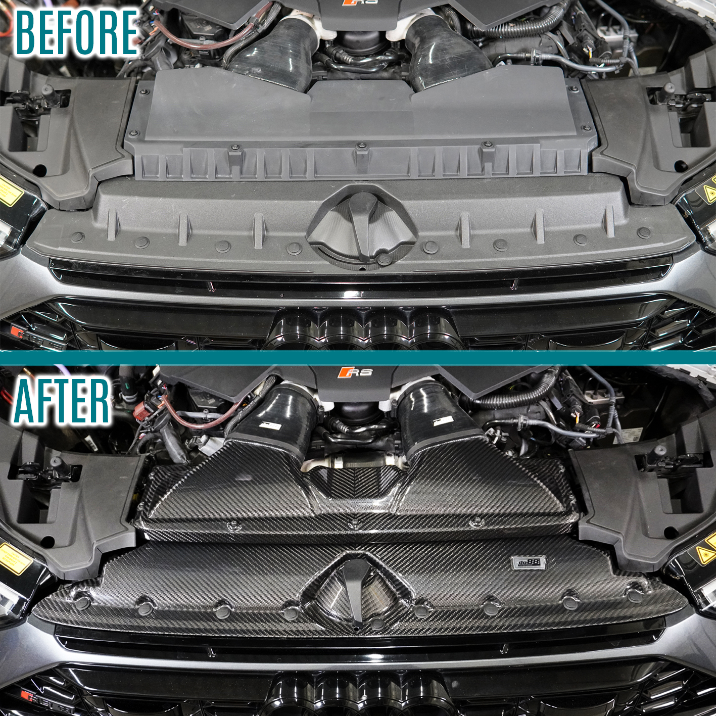 do88 AB Facebook ad: Before and after of our upcoming RS6 (C8)…