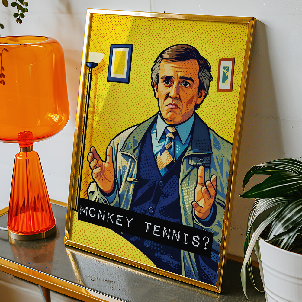 Ink Haus Prints Facebook ad: Loud. Bold. Slightly unhinged.