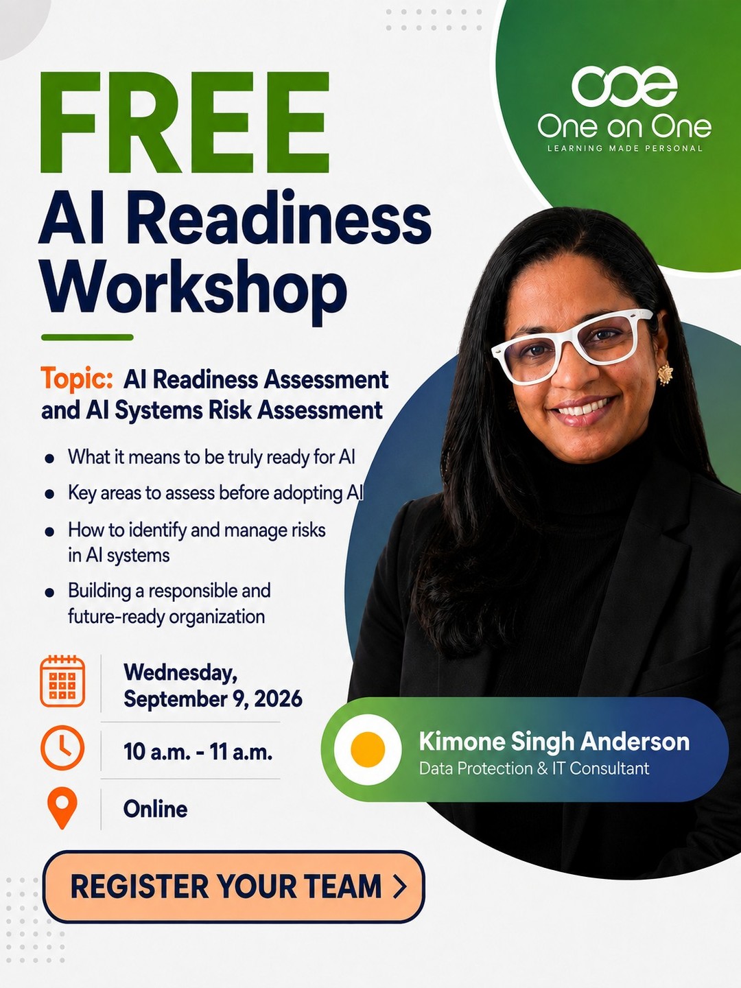 One On One Facebook ad: AI can transform the way your business works…