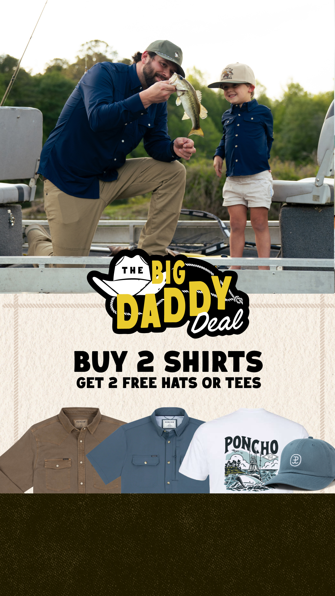 Poncho Facebook ad