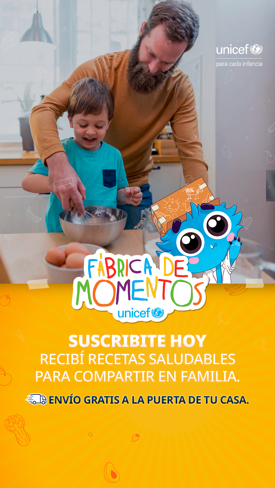 UNICEF Uruguay Facebook ad from Jun 23, 2026